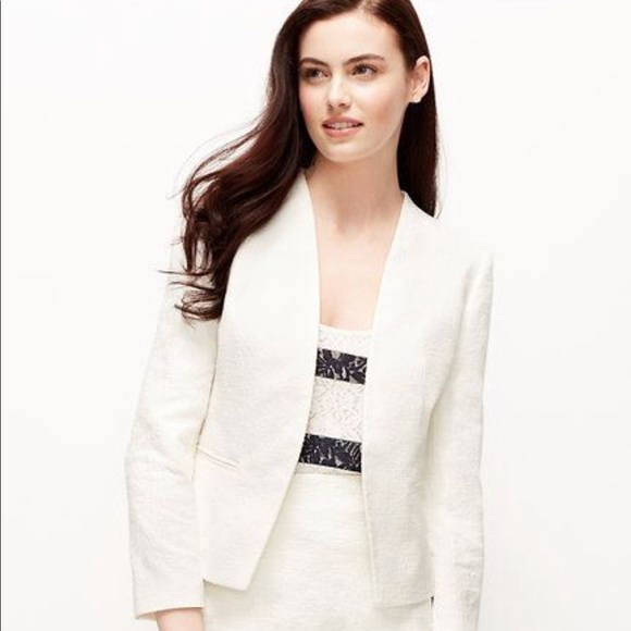 h&m collarless blazer